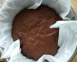 A picture of step 5 of Steamed Dark Chocolate Cake.