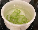 A picture of step 2 of Japanese Style Broccoli Stem Side Dish.