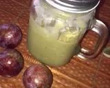 Hình bước làm 1 của món Breakfast healthy: sinh tố chuối Yến mạch vị matcha cacao