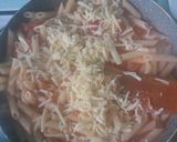 Paradicsomos tészta (arrabbiata penne) recept fázis 3 fotója