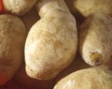 A picture of step 4 of Onondaga Salt Potatoes, a.k.a as Syracuse Salt Potatoes.