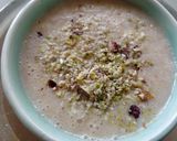 A picture of step 3 of Banana milkshake for baby,toddlers and kids.