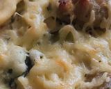 Une image de l'étape 8 de Tarte salée Courgettes, Saucisses et Pomme de terre, recette italienne.