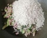A picture of step 5 of 303 🍚Creamy Zucchini and Speck Risotto 🥓.