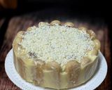 Foto del passaggio 5 della ricetta Cake di Savoiardi con Crema al Mascarpone e Cremoso al Cioccolato Bianco