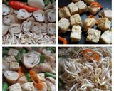Foto langkah ke 1 dari resep Menu Diet GM hari ke 6, Tumis tempe sayuran jamur (sarapan).