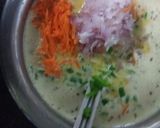 A picture of step 4 of Mix Veggies Chilla.