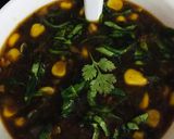 पालक कॉर्न सूप (palak corn soup recipe in Hindi) रेसिपी चरण 3 फोटो