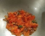 A picture of step 4 of Masala Bhindi.