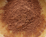 A picture of step 3 of Ragi Flour Cocoa Brownie with Mocha.