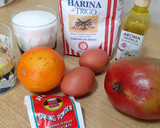 Foto del paso 1 de la receta: Bizcocho de mango y naranja