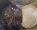 蔓越莓可可豆雙色辮子吐司的食譜步驟1照片