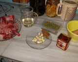 Foto del paso 1 de la receta: Conejo en salmorejo con papas arrugadas (90)