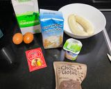 Foto del paso 1 de la receta: Banana bread o bizcocho saludable de plátano)