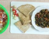 A picture of step 6 of Onion-Bhindi (okra) Sabji.