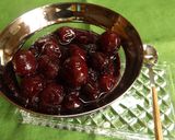 Foto del paso 2 de la receta: Cerezas y arándanos con canela, té Earl Grey y ron