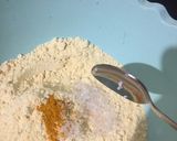 A picture of step 1 of Dhokla.
