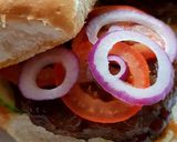 A picture of step 6 of Teriyaki Meat Burger.