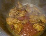 A picture of step 1 of Chicken karahi.