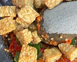 Foto langkah ke 4 dari resep Sambal Tempe Kemangi.