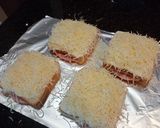 Foto del paso 3 de la receta Sándwich con bechamel y huevo frito