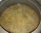 A picture of step 3 of Palak dal.