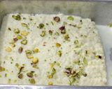 A picture of step 3 of Instant thandai milk cake.