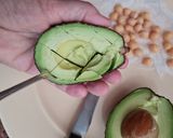 Foto del paso 2 de la receta: Hummus con aguacate/palta 🥑