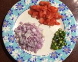 A picture of step 2 of Veggie Omelette.