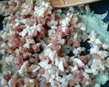 Tejszínes baconos gombás recept fázis 2 fotója