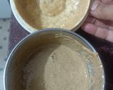 A picture of step 3 of Singhara flour Sprouts Chilla.
