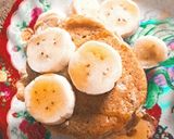 Hình bước làm 4 của món 🍌Bánh pancake chuối yến mạch🥞