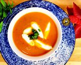 A picture of step 1 of Restaurant Style Classic Tomato Soup and Grilled Cheese Sandwich.
