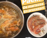 Foto del paso 4 de la receta: PAELLA DE MARISCO!🥘