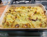 Une image de l'étape 13 de Gratin acidulé de pommes de terre au lard et blettes.