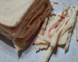 Foto del paso 6 de la receta: Sandwichs de jamón y queso (de miga)