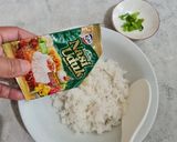 Foto langkah ke 2 dari resep Bola Nasi Telur Puyuh.