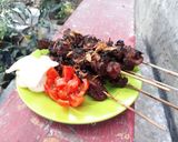 Foto langkah ke 6 dari resep Sate Kambing 🐐Bumbu Kecap😘.