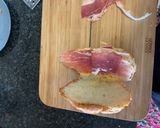 A picture of step 1 of Prosciutto and Cheese Croissant.
