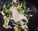 Foto del paso 3 de la receta: Fideos con crema de espinacas
