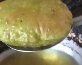 A picture of step 10 of Healthy n tasty palak puri.