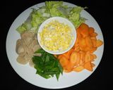 Foto langkah ke 1 dari resep Capcay gurih tumis2 (bumbu cepat).