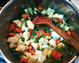 Foto del paso 1 de la receta: Sopa de verduras y pasta