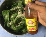รูปขั้นตอนการทำที่ 2 ของ ผักขมผัดไข่