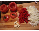 Foto del paso 2 de la receta: Zapallitos y Tomates rellenos