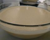Foto del paso 3 de la receta: Flan tres leches cobertura de mermelada de melocotones con semillas tostadas de soja!💕