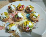 A picture of step 5 of Street style tasty chatpati Dahi Puri.