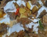 Foto langkah ke 3 dari resep Rendang daging & kentang kecil.