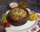 A picture of step 1 of Pulao Biryani.