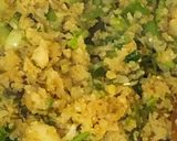 A picture of step 2 of Cauliflower and spring onion paratha.